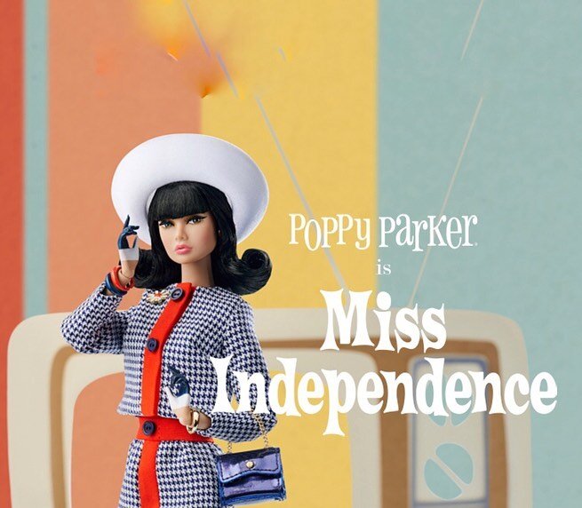 Poppy Parker is Miss Independence as an alternative version of Marlo Thomas. Designed by @stylepop70 for the online event of @integrity_toys #StayTuned and available to W Club members through lottery. Read more in my website link in bio and my storie